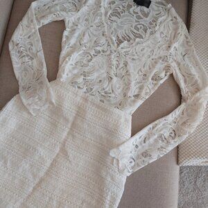 Soft white H&M mix and match set